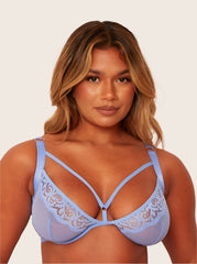 Artemis Plunge Bra : Carolina Blue