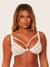 Artemis Plunge Bra : Ice White