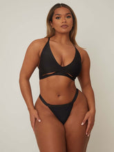 Blake Bralette & Brief Set : Jet Black