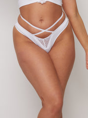 Aspen Thong : Ice White