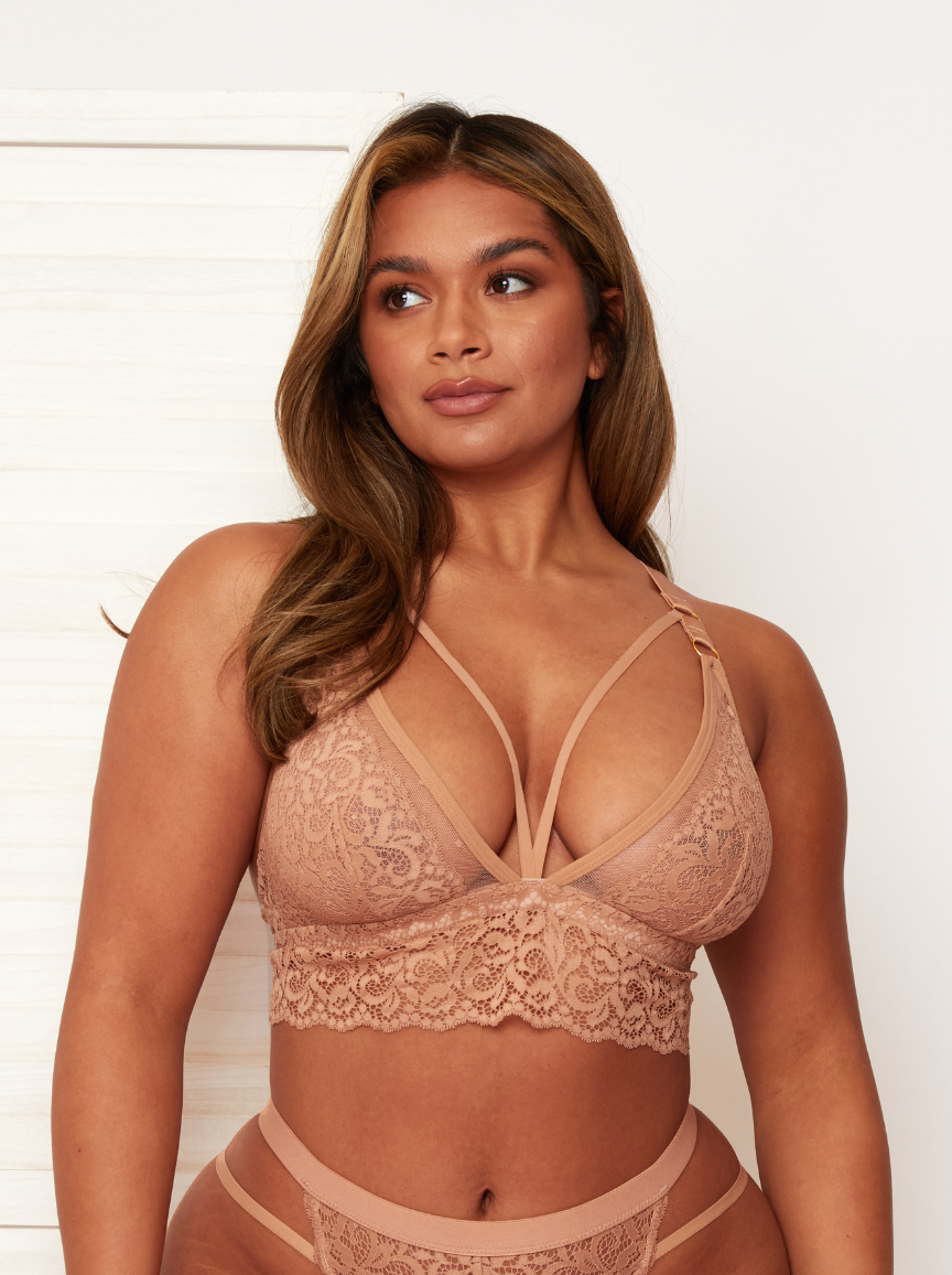 Aria Bralette : Warm Sand