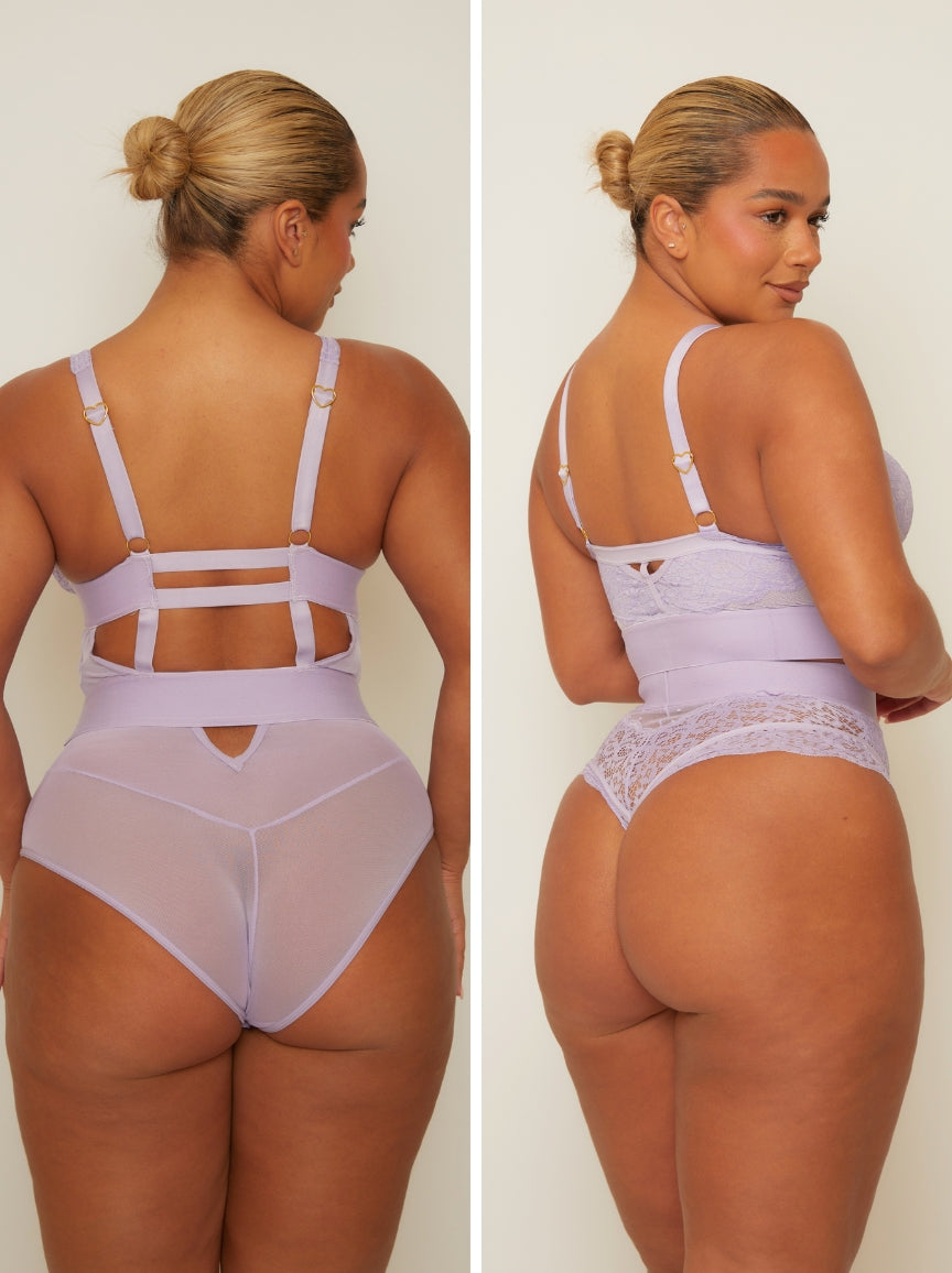 Tutti Threesome Caged : Soft Lavender