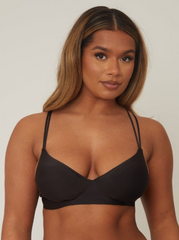 Frankie Bralette : Jet Black