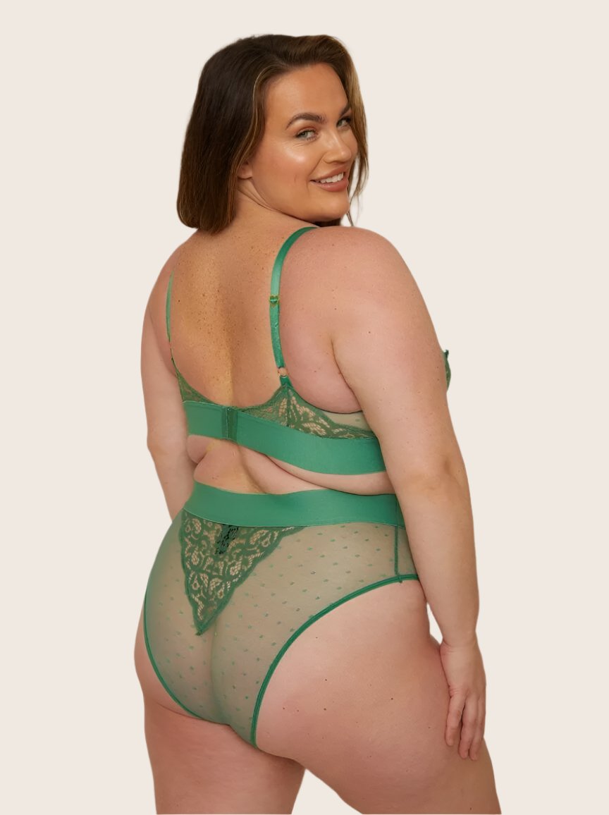 Abigail Bralette : Amazon Green