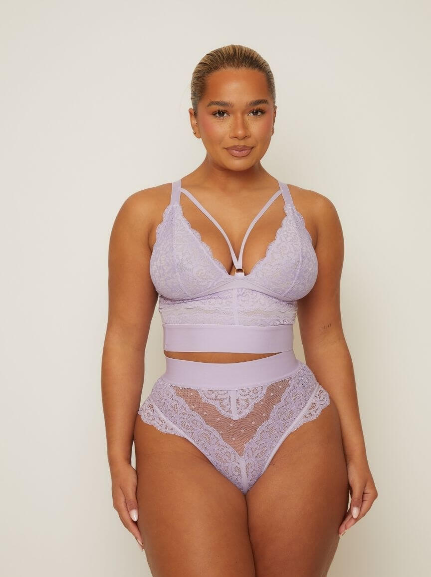 Gia Bralette : Soft Lavender