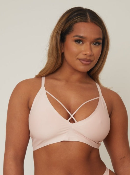 Remi Bralette : Lotus Pink