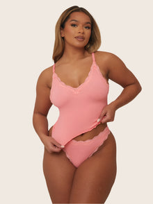  Jojoe : Blair Bralette: Rosa Corallo