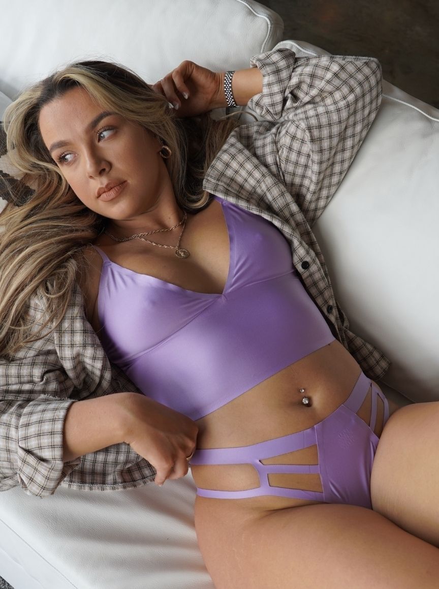 Bobby Bralette : Lush Lavender