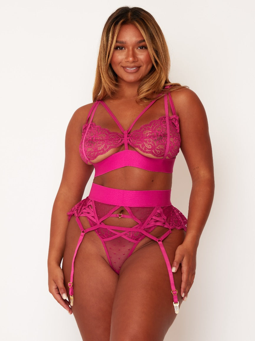 Kennedy Bralette : Magic Magenta