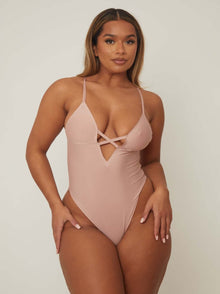  Perrie Bodysuit : Mauve Pink