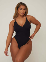 Robyn Bodysuit : Jet Black